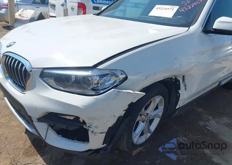 2019 BMW X3 Sdrive30I from USA, damaged, VIN 5UXTR7C50KLR44481